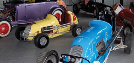 New classic car exhibit features race cars from days gone by
